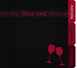 Template of a wine card
