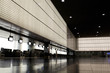 Photo: Empty airport hall. Empty airport hall.