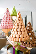 tower stack macaroons