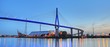 Brücke über die Elbe panorama