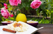 Heut essen wir im Garten