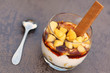 verrine pomme caramel et fromage blanc 3