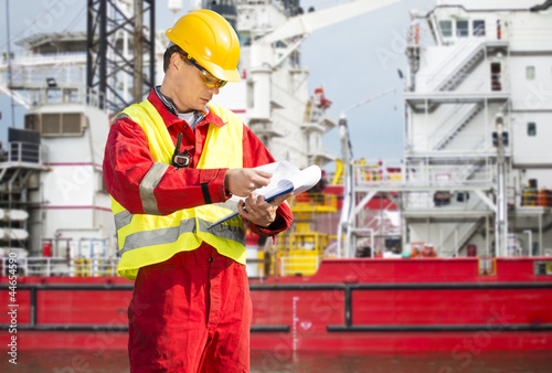 Photo: Safety officer Safety officer