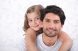 Foto: Father and daughter portrait Father and daughter portrait