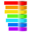 Selfadhesive tapes vector collection