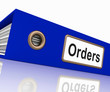 Orders File Contains Sales Reports And Documents