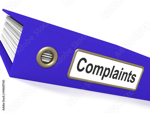 Illustration: Complaints File Shows Complaint Reports And Records Complaints File Shows Complaint Reports And Records