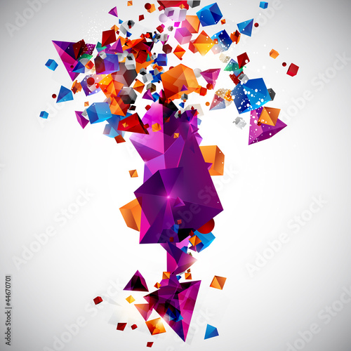 Vector: Background of geometric shapes Background of geometric shapes