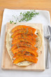 Kürbis Flammkuchen