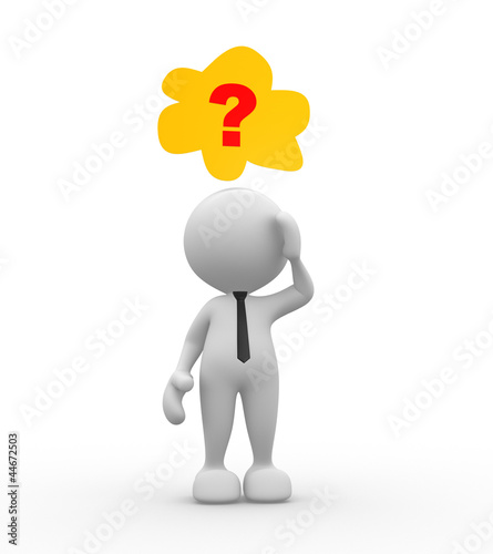 Illustration: Question mark Question mark