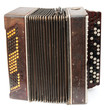 Old bayan (musical instrument as accordion)
