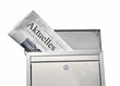 Aktuelles Tageszeitung im Briefkasten