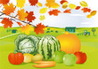 Vektor: Erntedankfest Erntedankfest