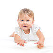 smiling baby girl