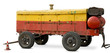 Foto: Vintage street compressor. Clipping path included. Vintage street compressor. Clipping path included.