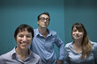 Groupe, collaborateurs, employés, travail, homme, femme