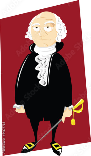 Illustration: Mr George Washington Mr George Washington