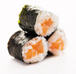 Three Fresh Sushi Rolls