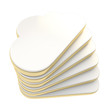 Stack of cloud shaped hdd server components