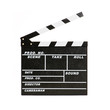 Foto: Portrait Of Clapper Board Portrait Of Clapper Board