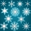 Vector: Snowflake Set Snowflake Set