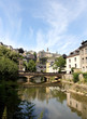 Alzette river in Luxembourg