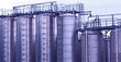 Tankanlage in einem Chemieunternehmen