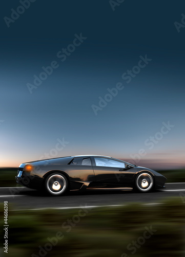 Illustration: italian sportscar italian sportscar