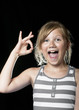 Happy young girl