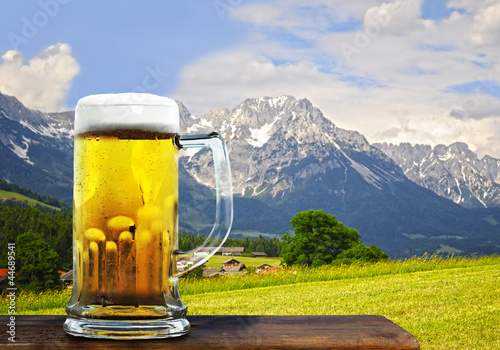 Photo: Bier in den Alpen Bier in den Alpen