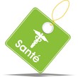 étiquette santé