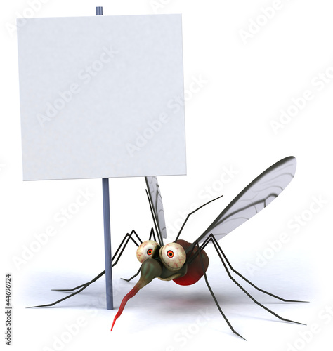 Illustration: Fun mosquito Fun mosquito