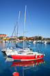 yachts in Marina. Zadar. Croatia.