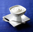 Foto: coppa di yogurt naturale coppa di yogurt naturale