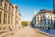 Oslo main street Karl Johans Gate