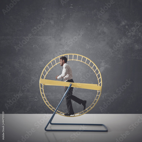 Photo: Concept of daily routine Concept of daily routine