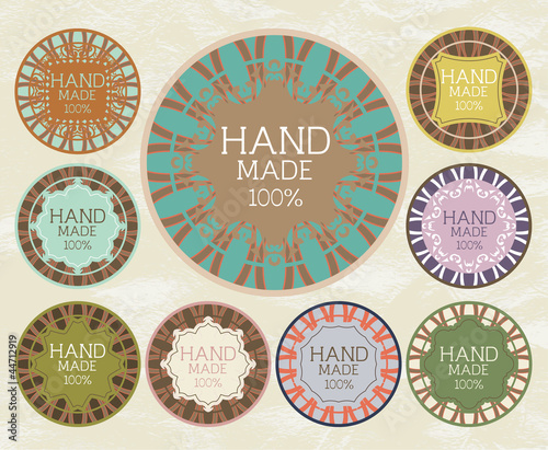 Vector: Vintage label for retro banners. EPS 10 Vintage label for retro banners. EPS 10