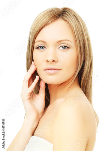 Photo: Beautiful blond woman Beautiful blond woman