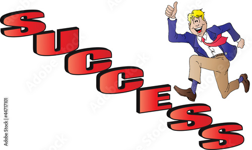 Vector: Stairs of Success Stairs of Success