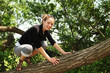 Photo: Teen in a tree Teen in a tree