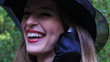 Face of the beautiful girl close up