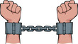 Hands in chains