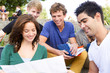 Group of Students outdoor