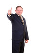 Happy smiling businessman