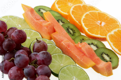 Photo: Line of fruit Line of fruit