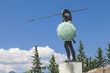 Leonidas statue, Thermopylae, Greece Leonidas statue, Thermopylae, Greece