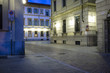 City corner night shot color image