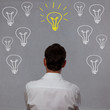 idea of business man