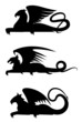 Griffin silhouettes