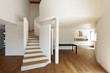 interior modern house, large open space